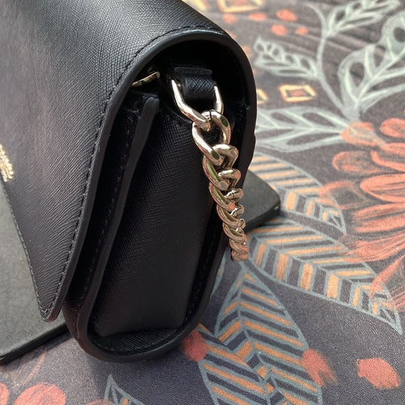Kate Spade Black Staci Flap Front Crossbody - Picture 4 of 11
